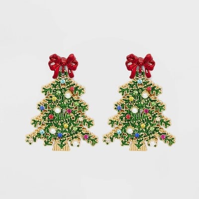 Sugarfix by BaubleBar Tree Spirit Statement Earrings