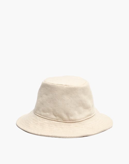 madewell canvas bucket hat
