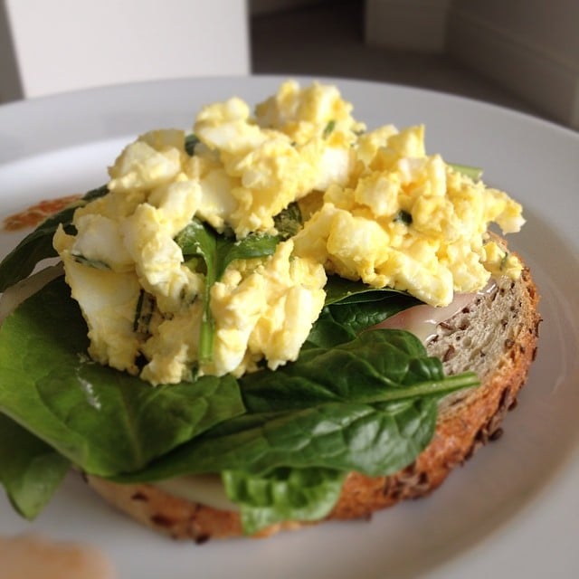 Egg Salad OpenFaced Sandwich Recipes For Weight Loss POPSUGAR