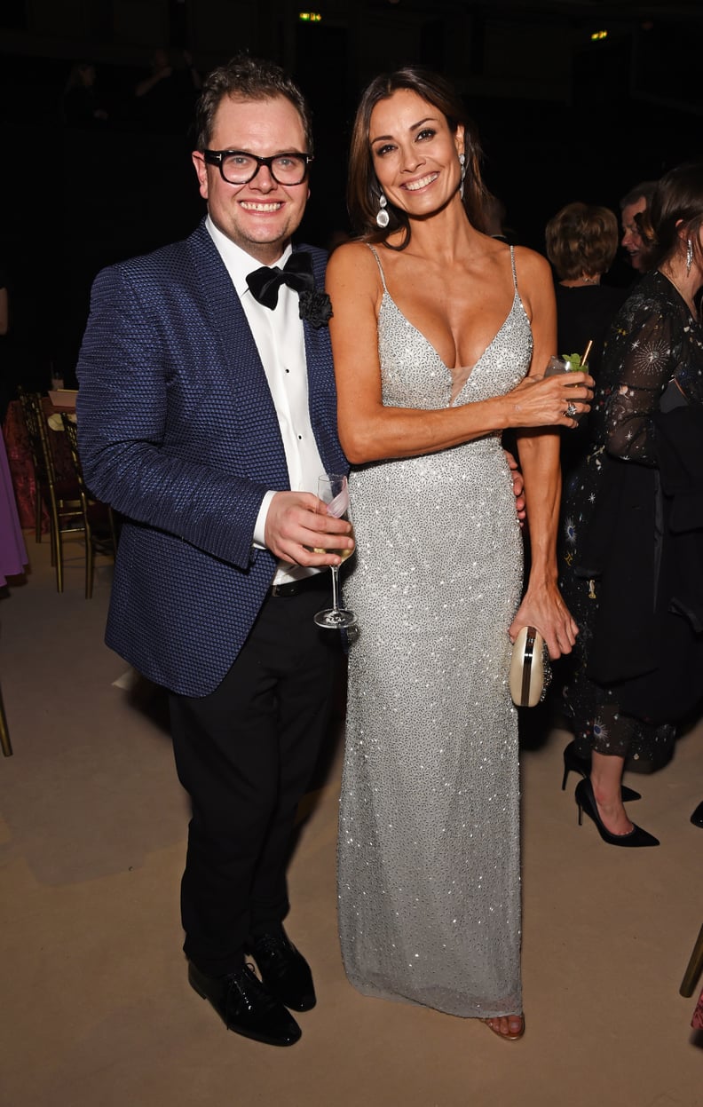 Alan Carr and Melanie Sykes