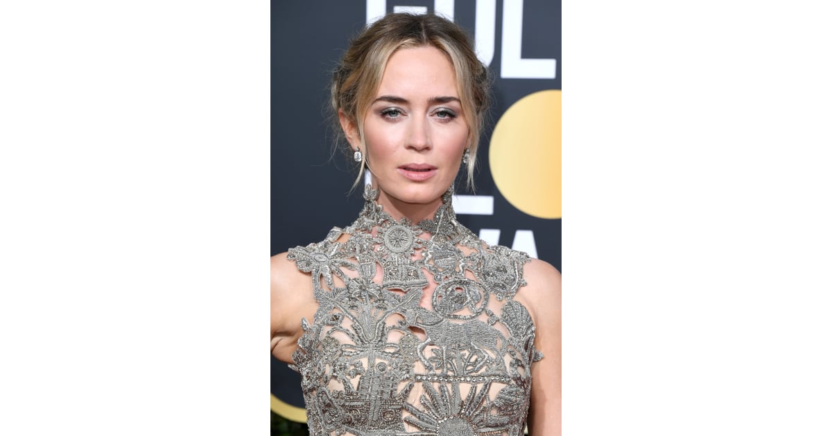 Emily Blunt Dress At The 2019 Golden Globes Popsugar Fashion Uk Photo 6 