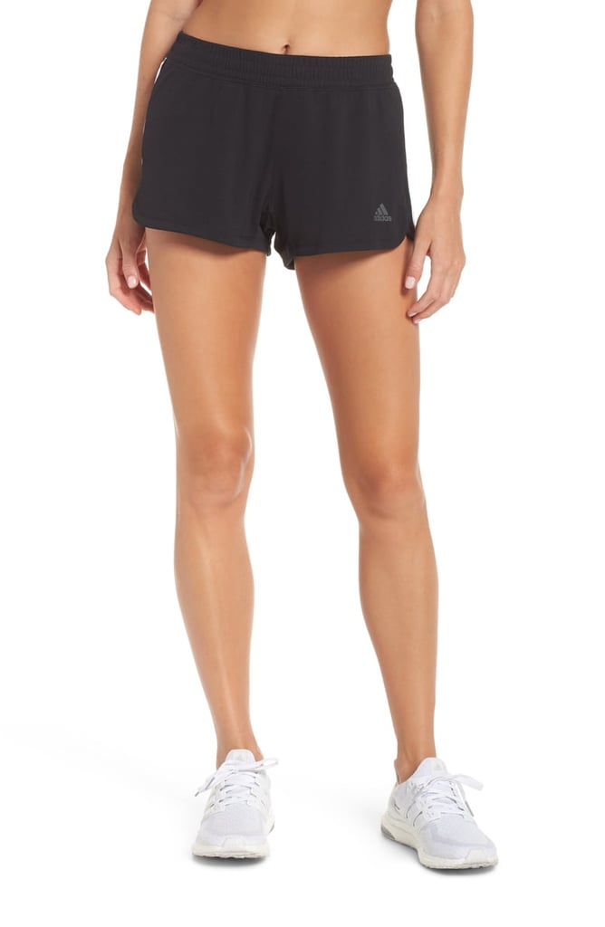 Adidas Pacer 3-Stripes Climalite Knit Shorts