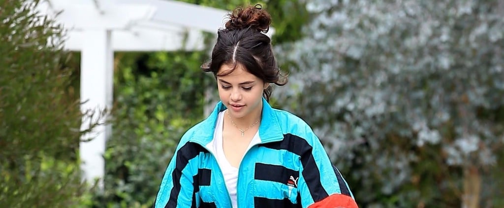 Selena Gomez Wearing The Weeknd's Jacket
