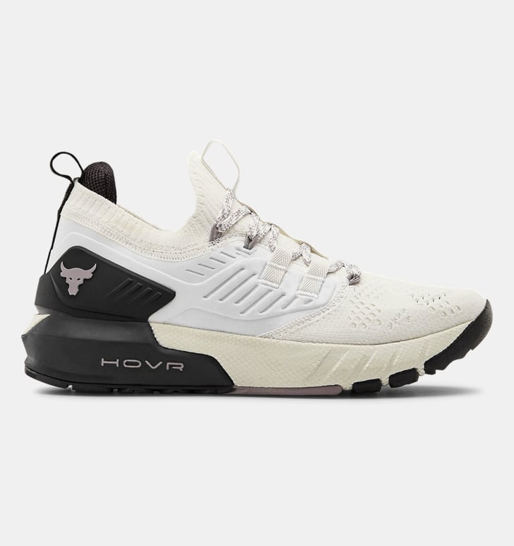 UA Project Rock 3 Training Shoes | White Under Armour Sneakers to Shop