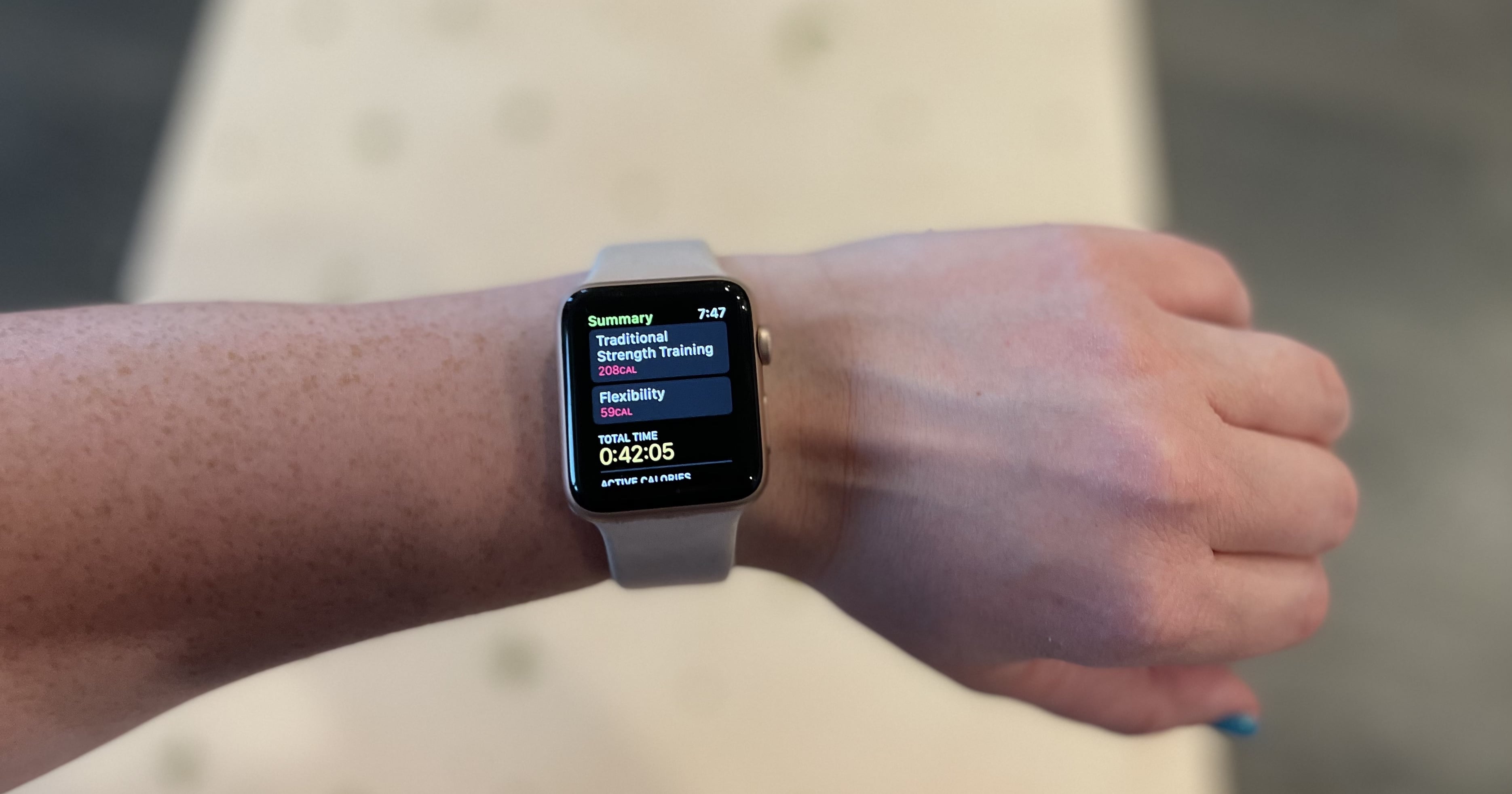 Apple watch outlet flexibility workout