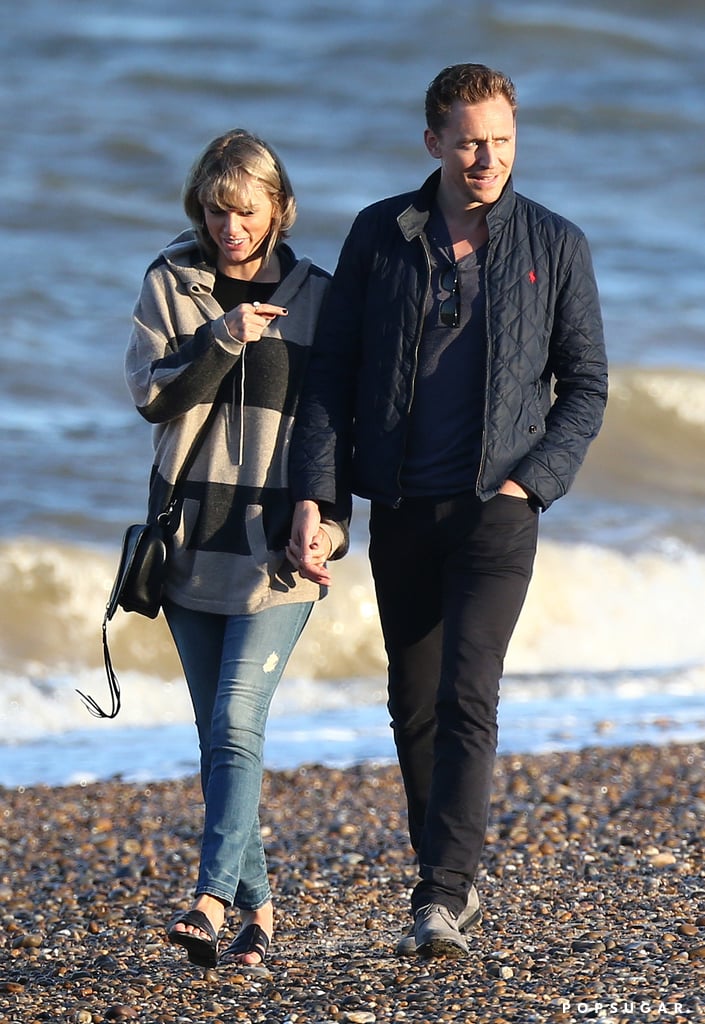 Taylor Swift and Tom Hiddleston With His Mom in the UK