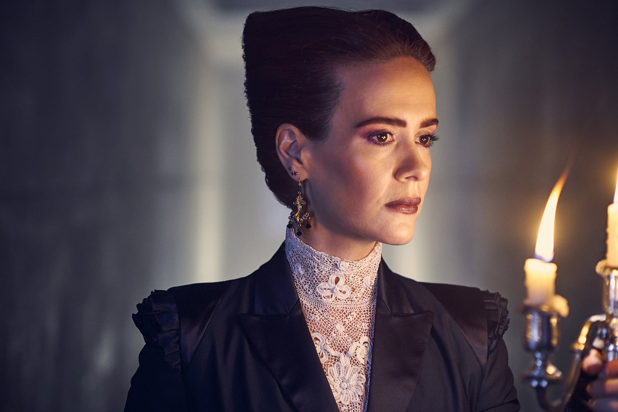 AMERICAN HORROR STORY: APOCALYPSE -- Pictured: Sarah Paulson as Ms. Wilhemina Venable/Cordelia Foxx. CR: Kurt Iswarienko/FX