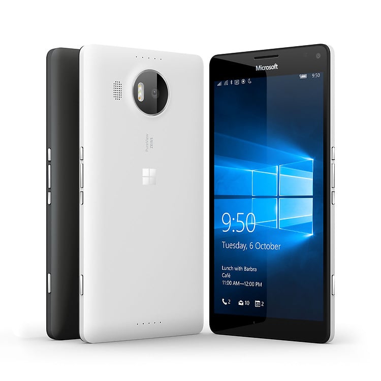 Here is the Lumia 950 XL, a slightly bigger 950.