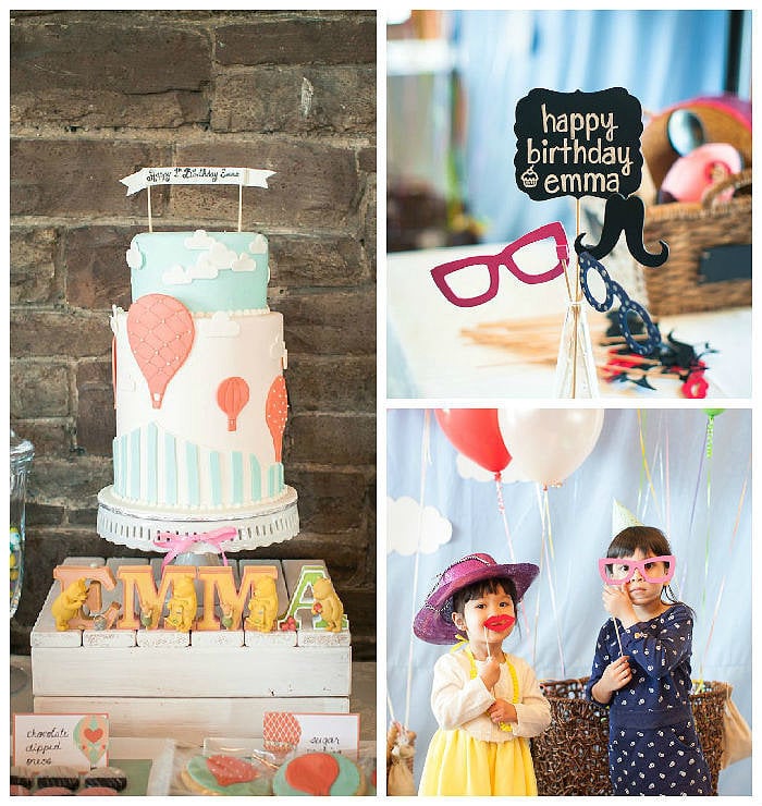 Hot-Air Balloon-Themed Party