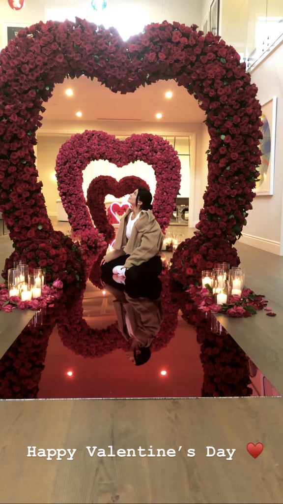 Travis Scotts Valentines Day Gift For Kylie Jenner 2019 Popsugar