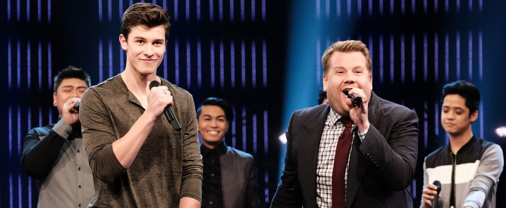 Shawn Mendes and James Corden Riff-Off Video