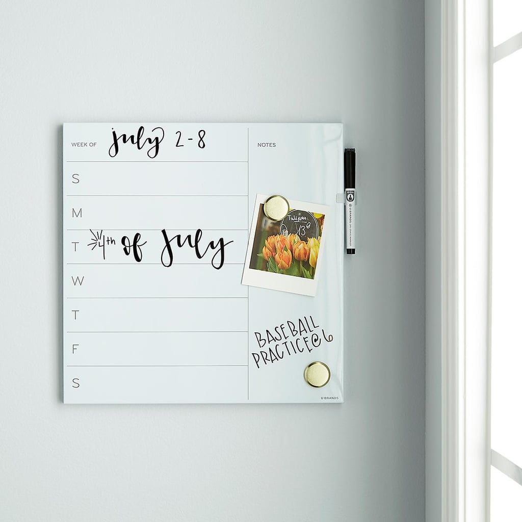 U-Brands White Square Weekly Dry Erase Board