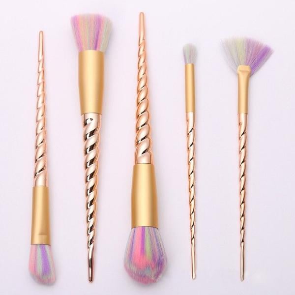 Golden Unicorn Dreams Brush Set