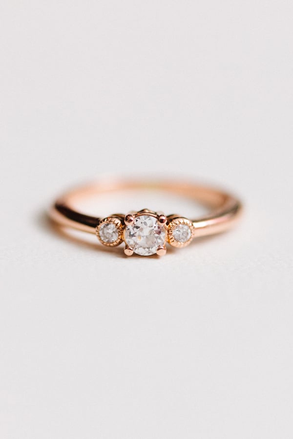 Rose Gold Engagement Rings