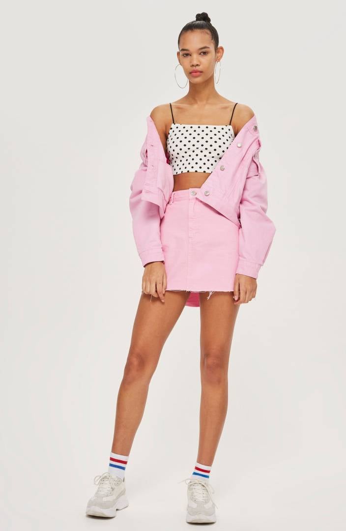 Topshop activewear co-ord in rose