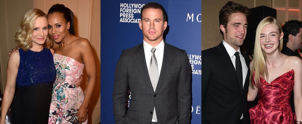 Kerry Washington and Kristen Bell at HFPA Banquet | Pictures