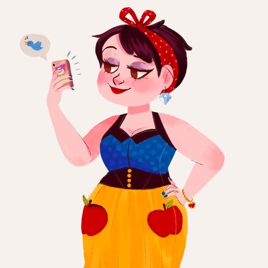 Modern-Day Disney Princess Art