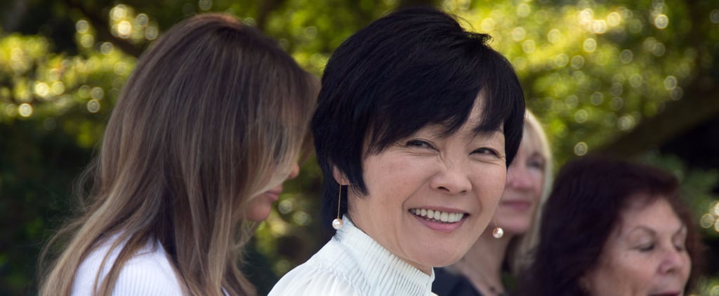 First Lady of Japan Didn't Speak English to Avoid Trump