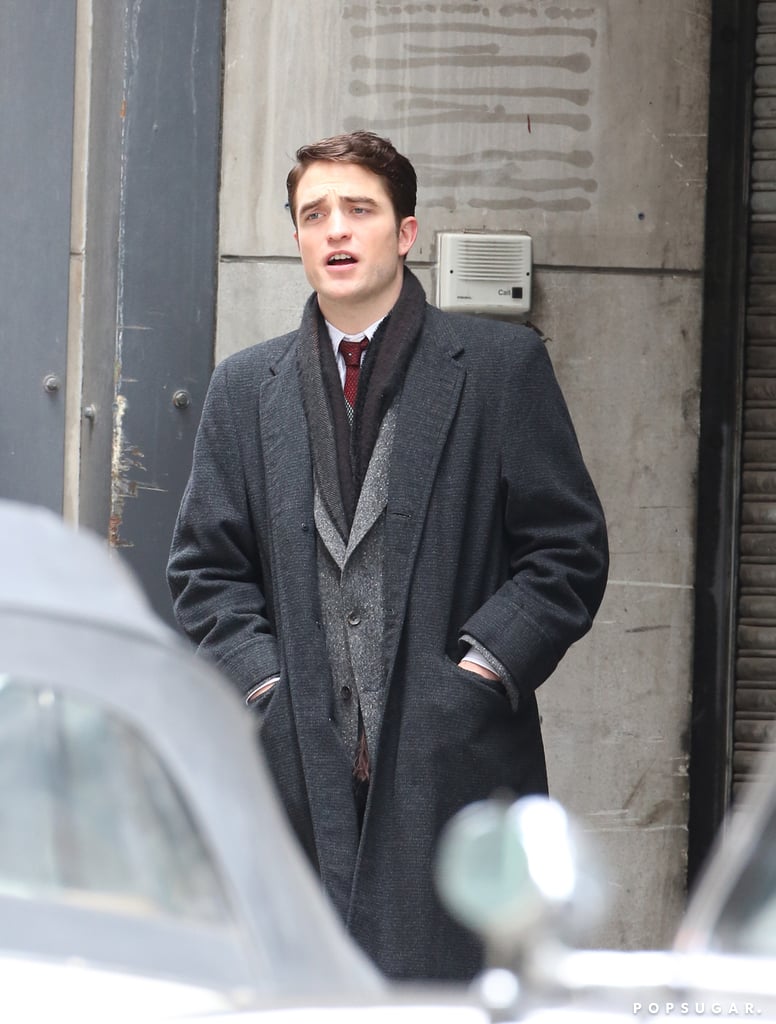 Robert Pattinson's Expressions on the Set of Life | Photos
