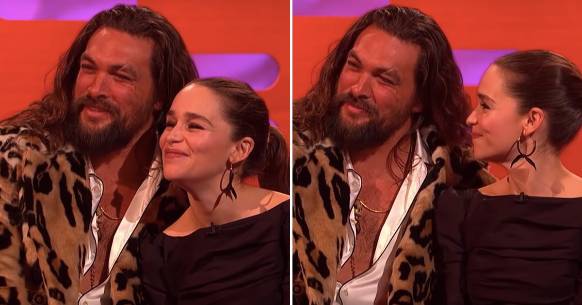 Jason Momoa Always Visits Emilia Clarke in London Video PS Celebrity