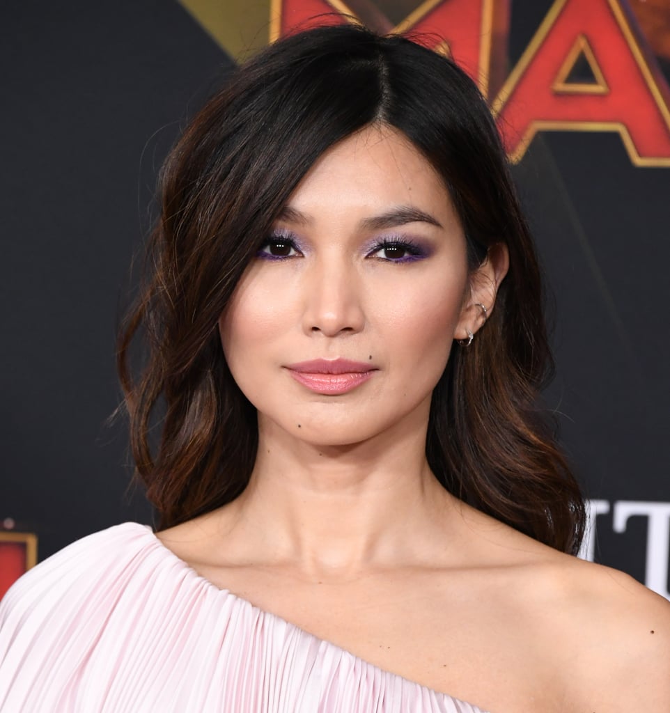 Gemma Chan's Icy Lilac Lids