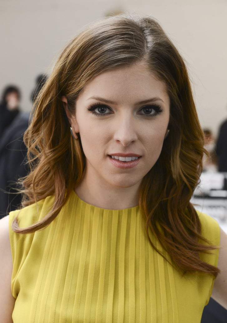Anna Kendrick at Jenny Packham | Celebrity Hair and Makeup at New York