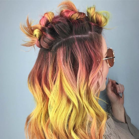 Fall Leaves Hair Color