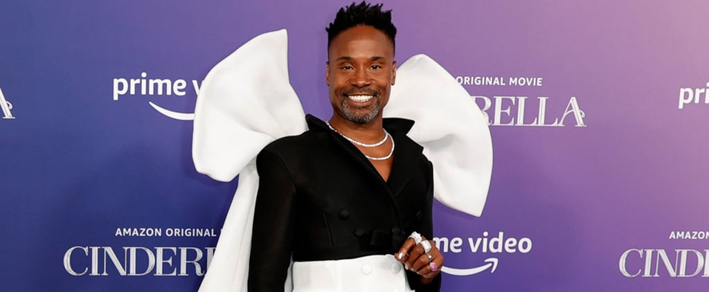Billy Porter Brought Fairy Godparent Extravagance to the Cinderella Premiere in a 7-Foot Cape