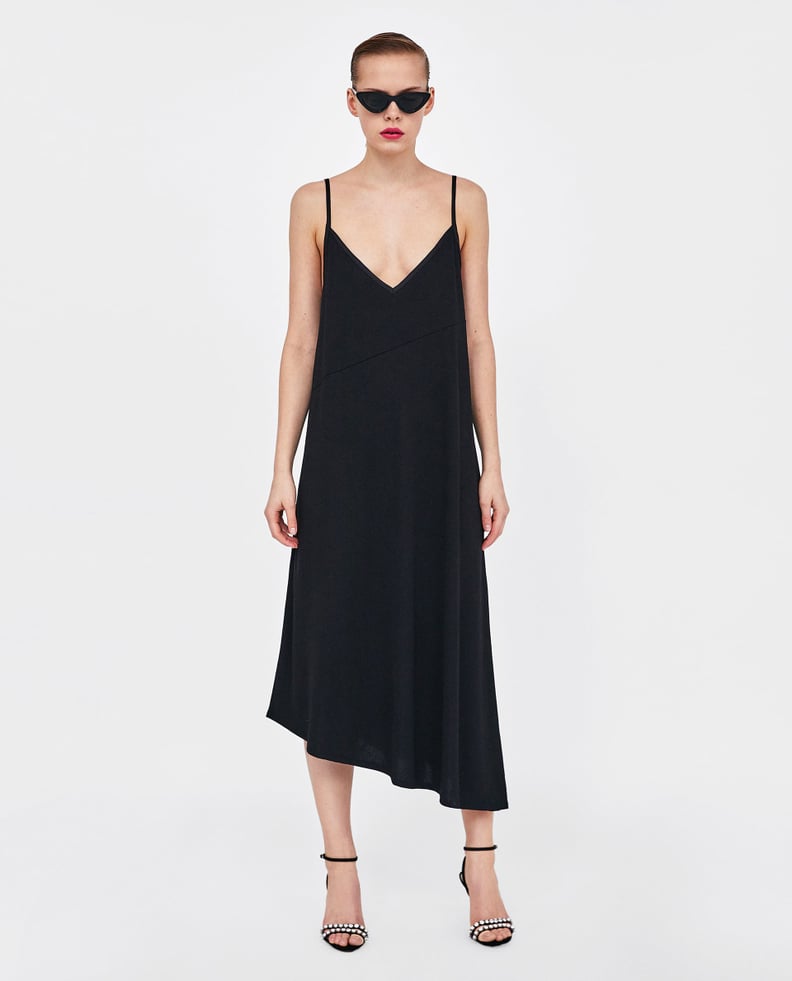Zara Strappy Asymmetric Dress