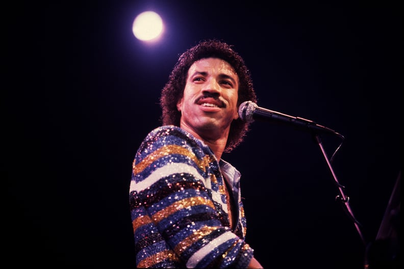 Lionel Richie with the jheri curl