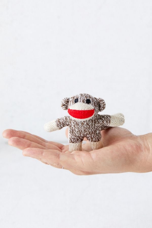 world's smallest sock monkey