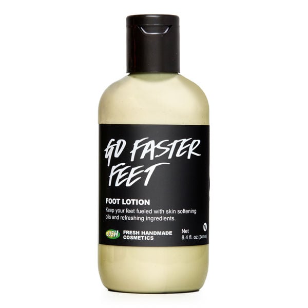 Lush Go Faster Feet Foot Lotion ($27)