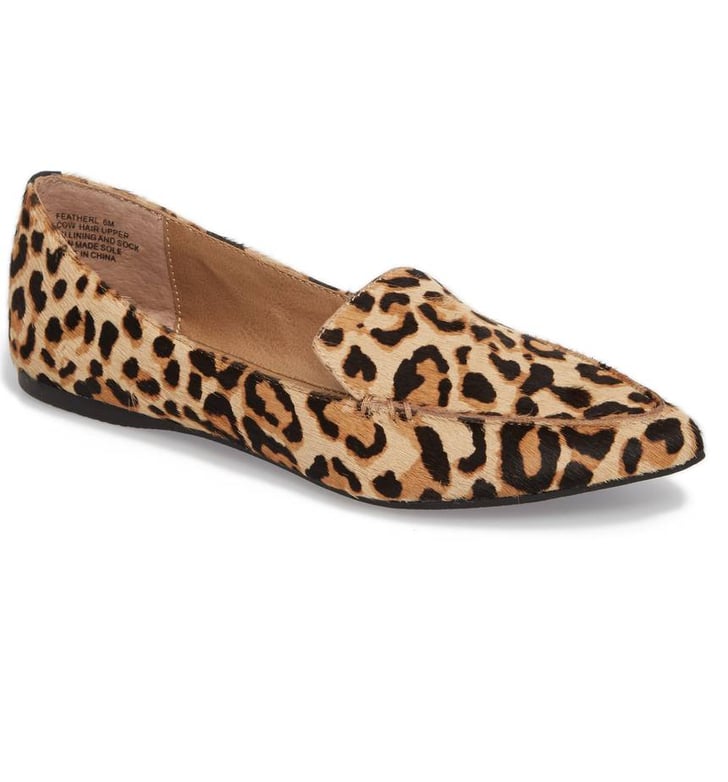 steve madden talent flat leopard