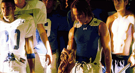 Kitsch first captured our attention as Tim Riggins on Friday Night Lights . . . for obvious reasons.