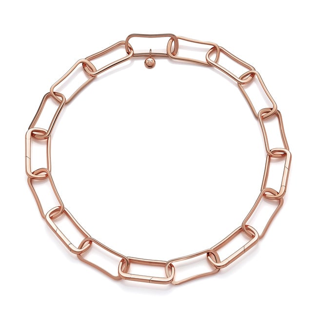 Monica Vinader Alta Capture Large Link Necklace