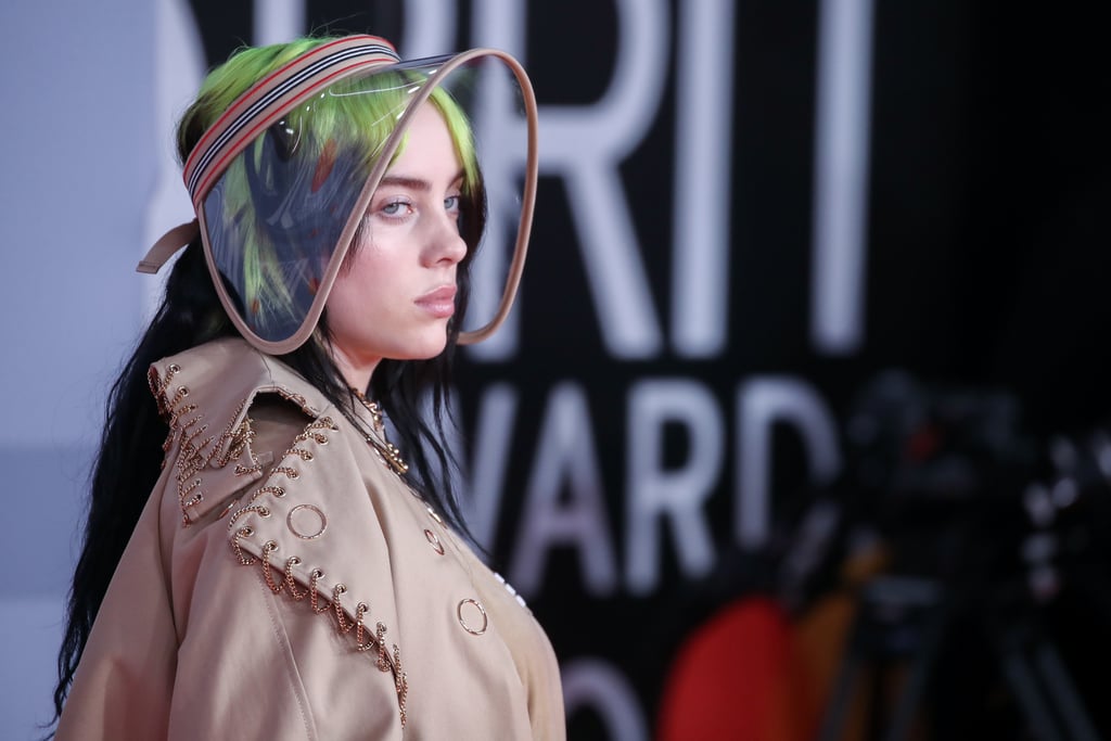 Billie Eilish Wears Custom Burberry at the 2020 BRIT Awards