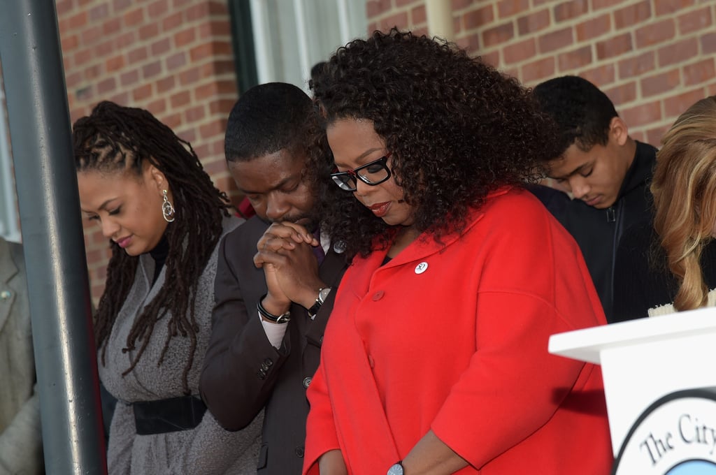 Oprah Winfrey Marching in Selma on MLK Weekend Pictures