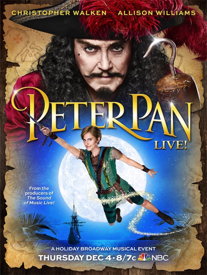On filming the show live: "People keep asking me where they can get tickets, and I'm like, 'There aren't any.' I'll be very clear: I am doing this once, it's two and a half hours of my life, and then it's over. You have to watch it then. I think it's exactly when this should be happening, because in my experience of watching television — and I watch a lot of it — it's on my own time. I just started Sons of Anarchy, and I can do it on my own time. That's what we're used to. 
"The only thing that brings us together is live events. The World Series, The Super Bowl — things like this. It's live. No one can get an early release and no studio head can get like a watermark DVD of Peter Pan Live. No one has an upper hand. Everyone is seeing it for the first time, and even if you watched it during a dress rehearsal, you're not going to get the same performance. It's so cool because people have to be watching."