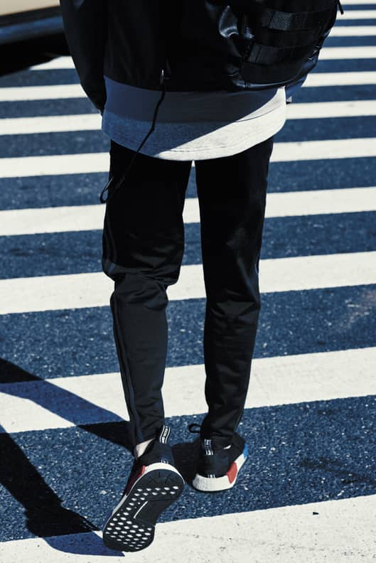 White nmd style sale
