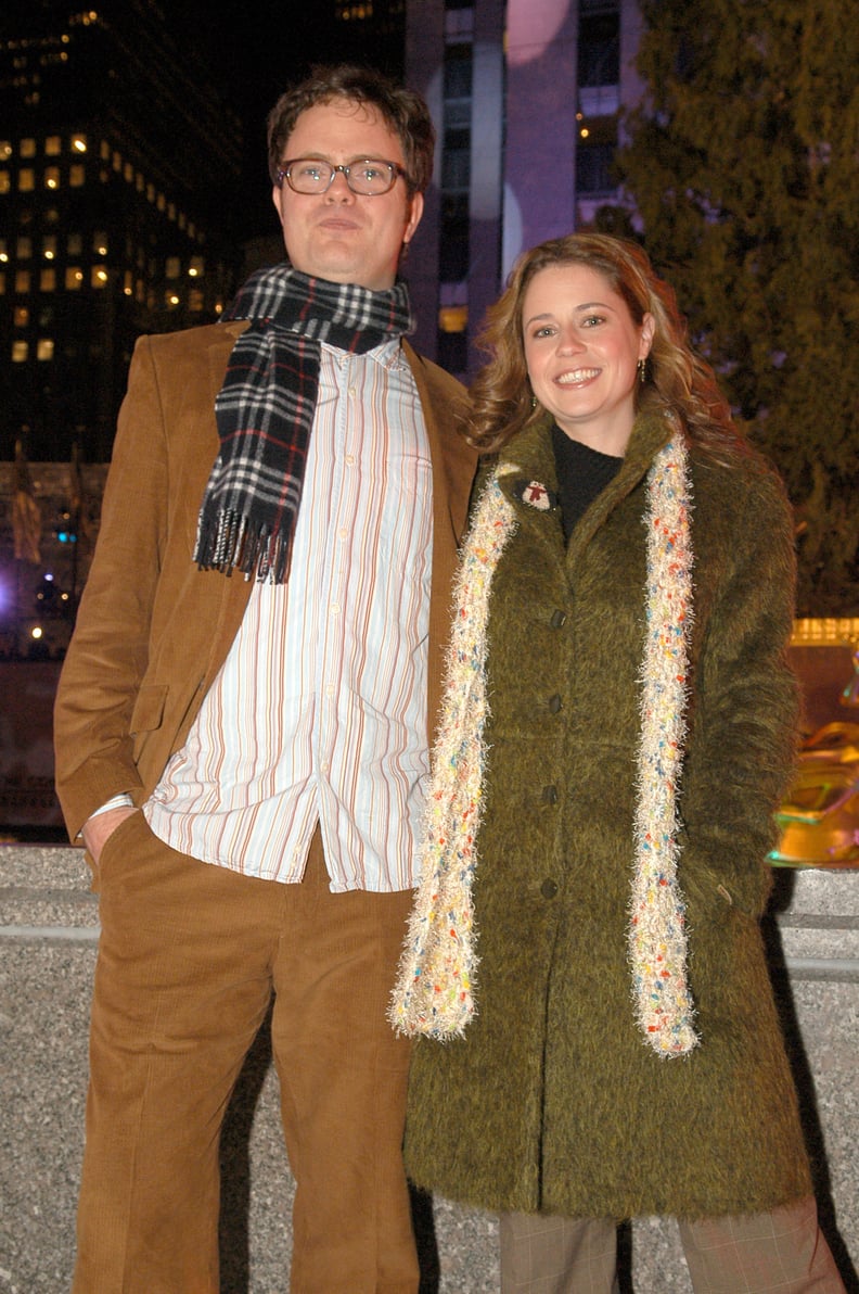 Rainn Wilson and Jenna Fischer, 2005
