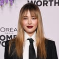 Katherine Langford Looks Unrecognizable With Blond Hair and "Birkin" Bangs