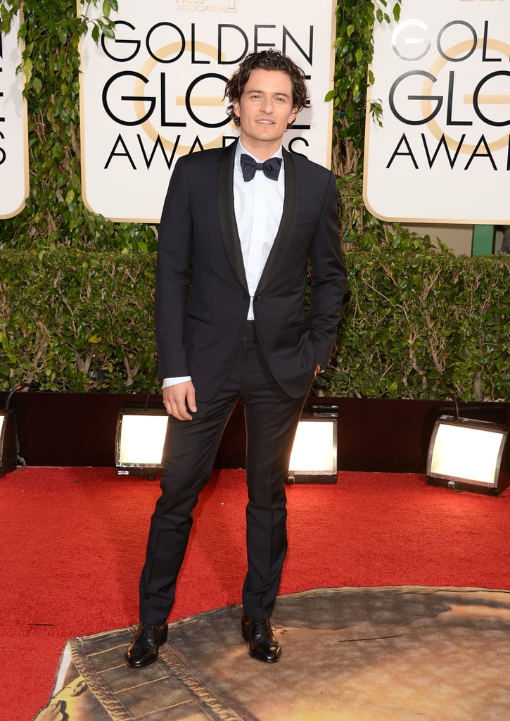 Orlando Bloom made a hot stop in front of the cameras.