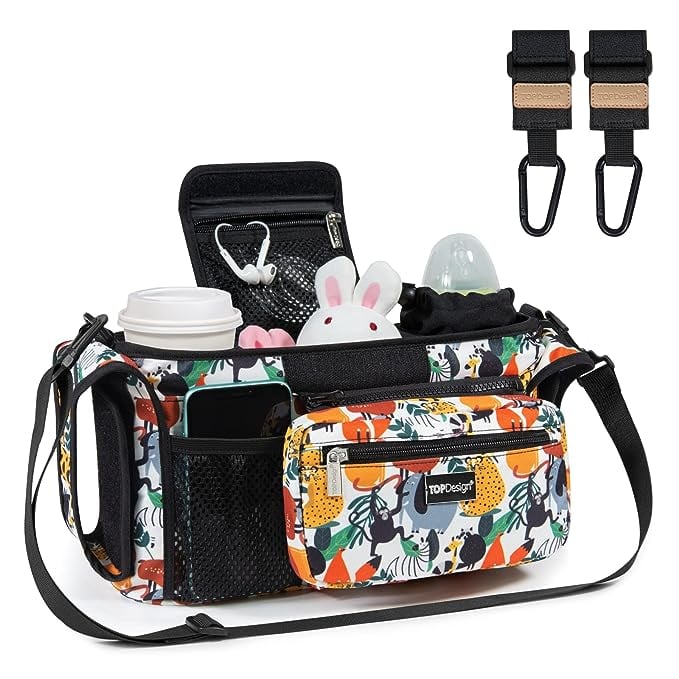 Best Stroller Organizer For Caretakers With Bold Style