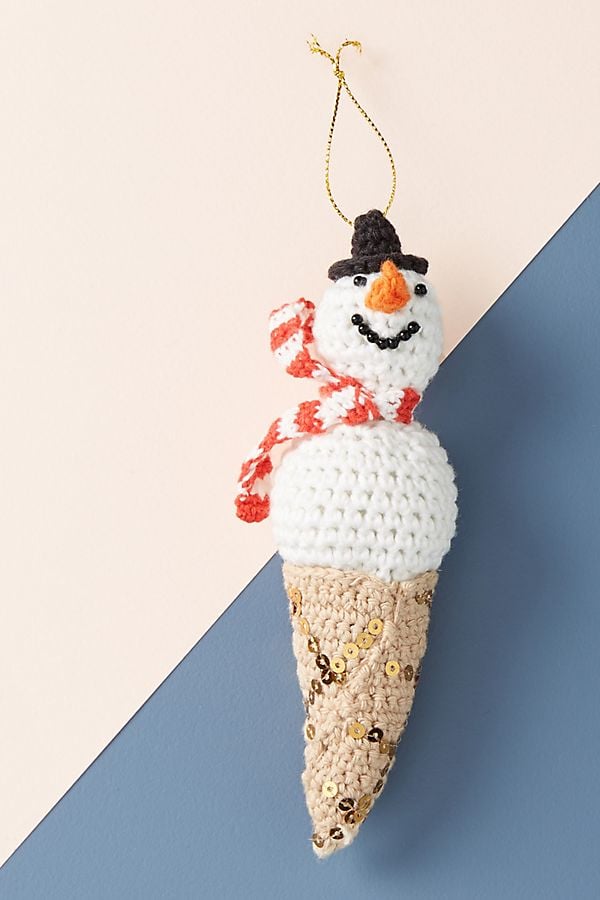 Frosty the Snowcone Ornament