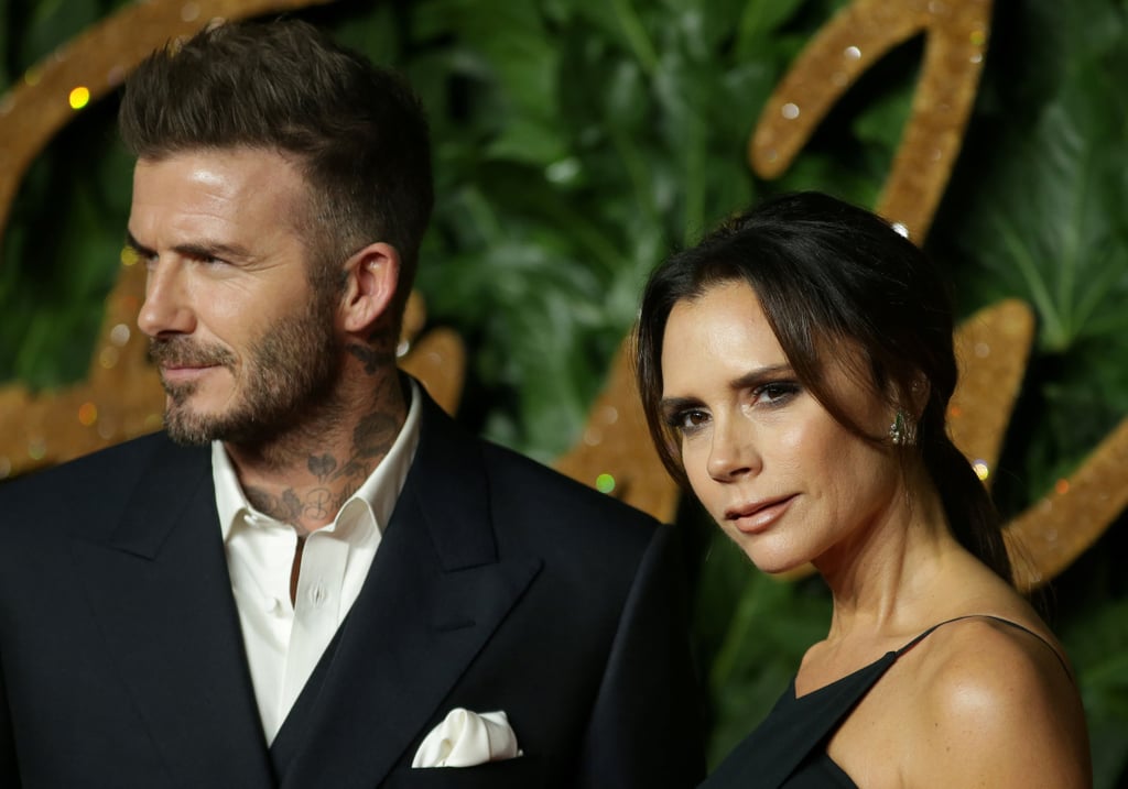 David and Victoria Beckham British Fashion Awards 2018