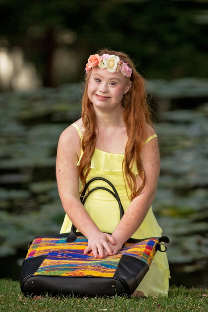 Down Syndrome Model Madeline Stuart For Evermaya Handbags Popsugar 