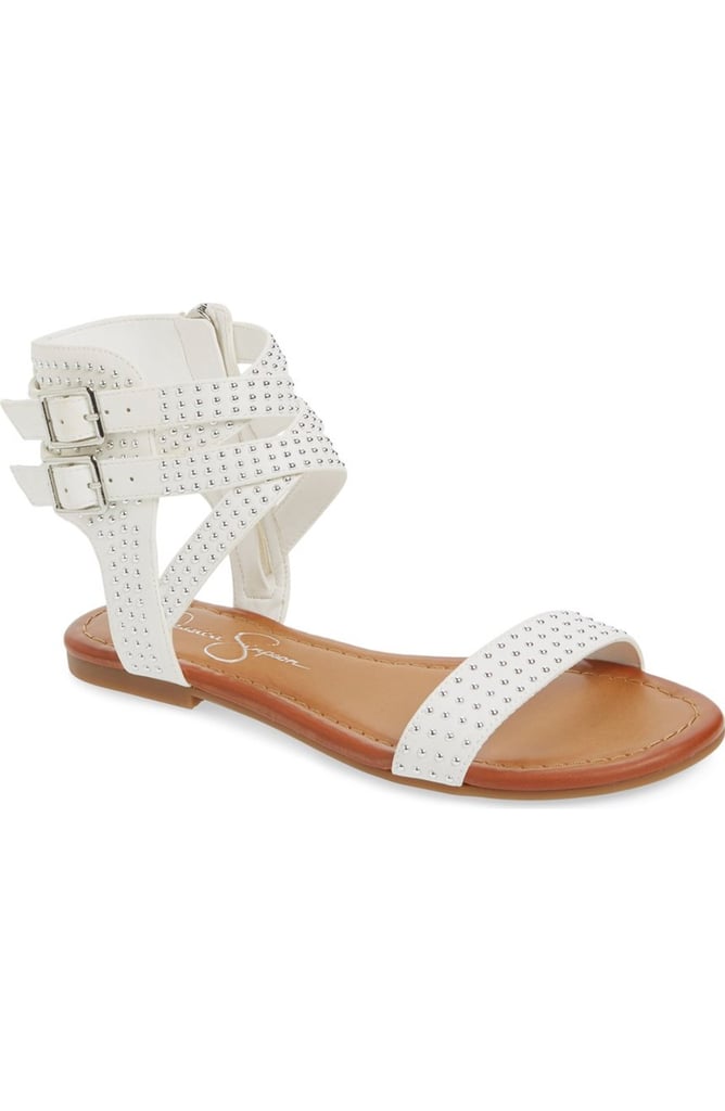Jessica Simpson Karessa Studded Flat Sandal ($79)