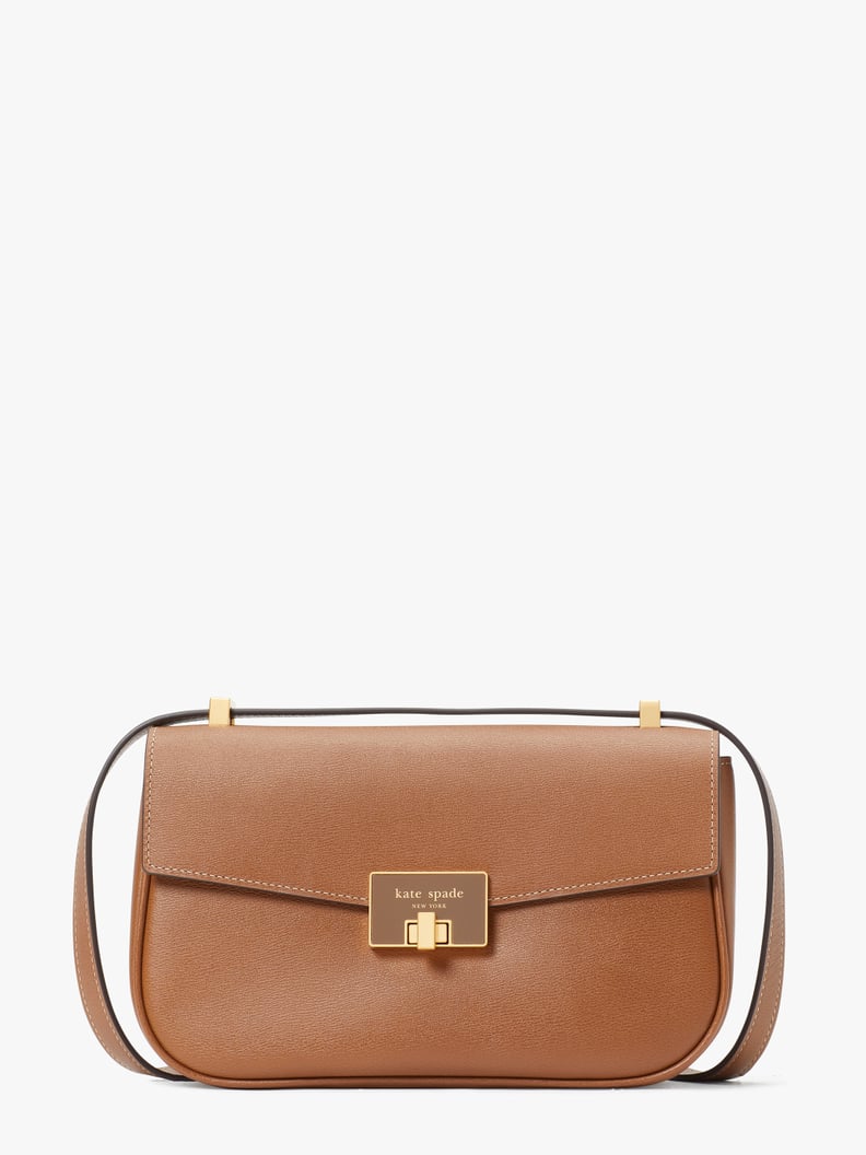 A Neutral Staple: Kate Spade New York Katy Twistlock Medium Shoulder Bag