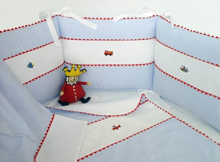 Linens Fit For a King Kim Kardashian Baby Boy Nursery Decor