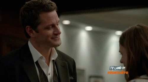 Liza and Charles on Younger GIFs